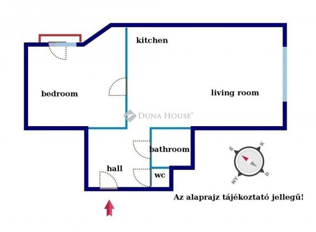 Eladó téglalakás, Budapesten, V. kerületben 149.9 M Ft, 2 szobás