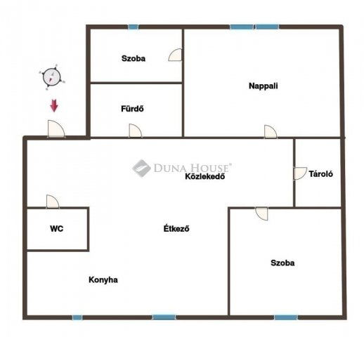 Eladó téglalakás, Kecskeméten 79 M Ft, 3 szobás