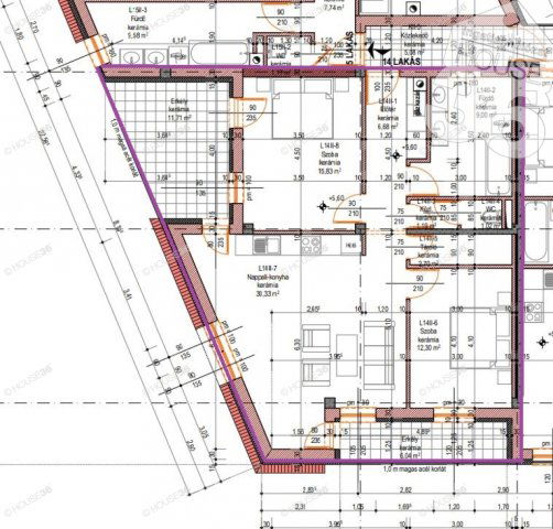 Eladó téglalakás, Kecskeméten 89.9 M Ft, 3 szobás