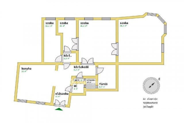 Eladó téglalakás, Budapesten, IX. kerületben 129.99 M Ft