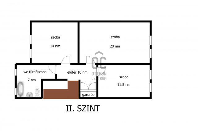 Eladó téglalakás, Kisvárdán 79 M Ft, 4 szobás
