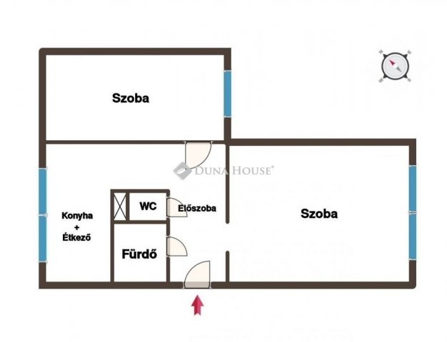 Eladó panellakás, Budapesten, XXI. kerületben 59.9 M Ft, 2 szobás