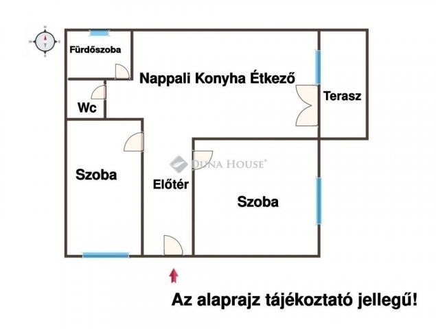 Eladó téglalakás, Hódmezővásárhelyen 56 M Ft, 3 szobás