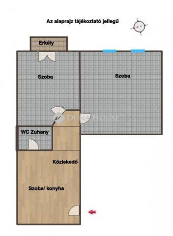 Eladó téglalakás, Budapesten, VI. kerületben 450 M Ft, 2 szobás
