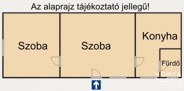 Eladó családi ház, Túrkevén 7 M Ft, 2 szobás