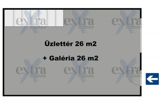 Eladó üzlethelyiség, Szegeden 3.9 M Ft, 1 szobás