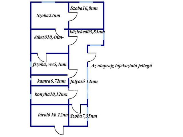 Eladó családi ház, Zsákán 10 M Ft, 2+1 szobás