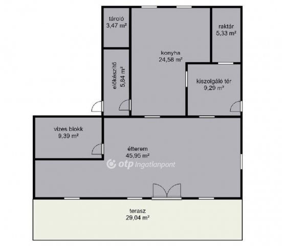 Eladó üzlethelyiség, Mezőkovácsházán 17 M Ft