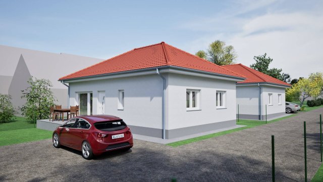 Eladó ikerház, Pécsett, Ditz-malom utcában 79.9 M Ft, 4 szobás