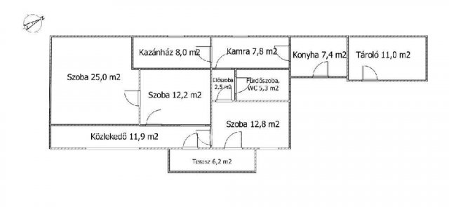 Eladó családi ház, Csongrádon 19.5 M Ft, 3 szobás