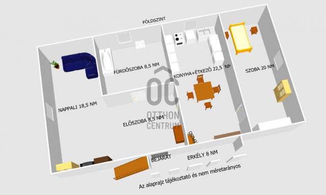 Eladó családi ház, Ercsiben 59.9 M Ft, 4 szobás