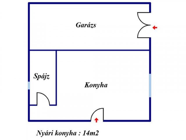 Eladó családi ház, Sárospatakon 16.9 M Ft, 2 szobás