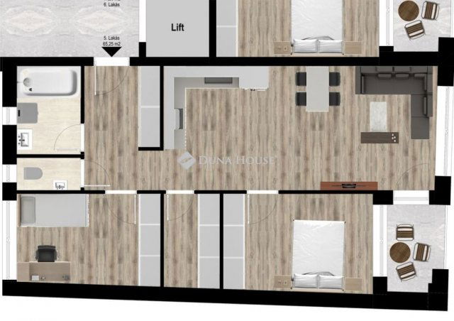 Eladó téglalakás, Debrecenben 99 M Ft, 3 szobás