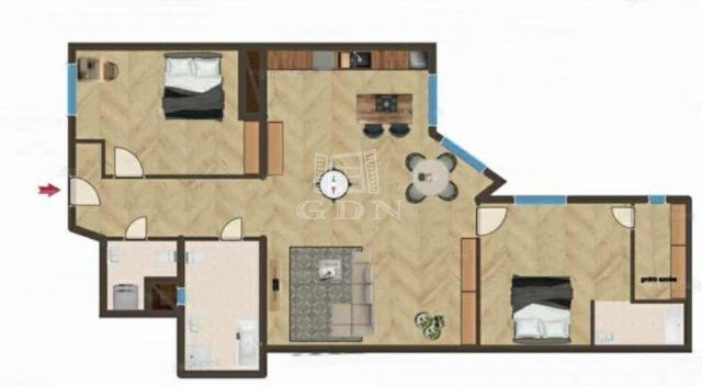 Eladó téglalakás, Budapesten, V. kerületben 269 M Ft, 3 szobás