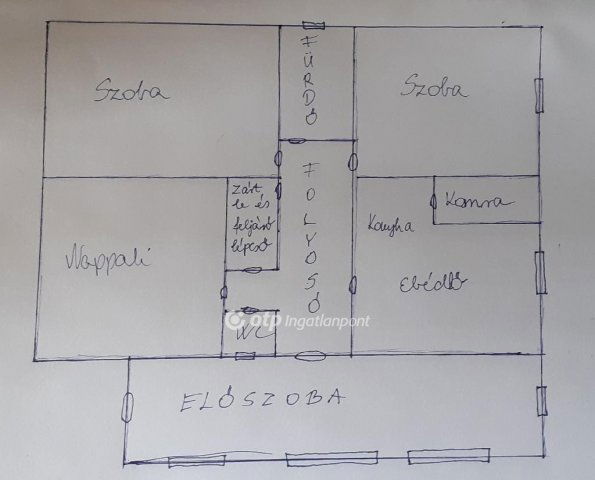 Eladó családi ház, Szederkényen 78 M Ft, 5 szobás