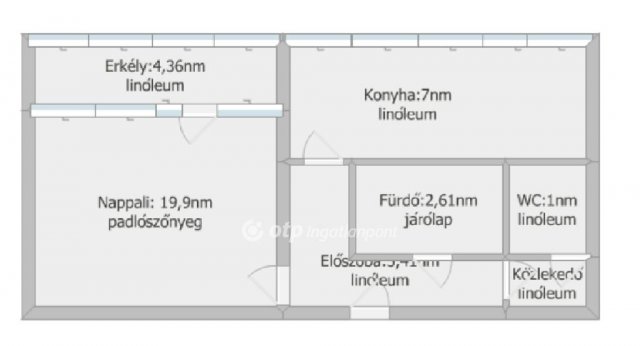 Eladó téglalakás, Szekszárdon 26.9 M Ft, 1 szobás