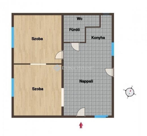 Eladó családi ház, Vecsésen 74.99 M Ft, 3 szobás