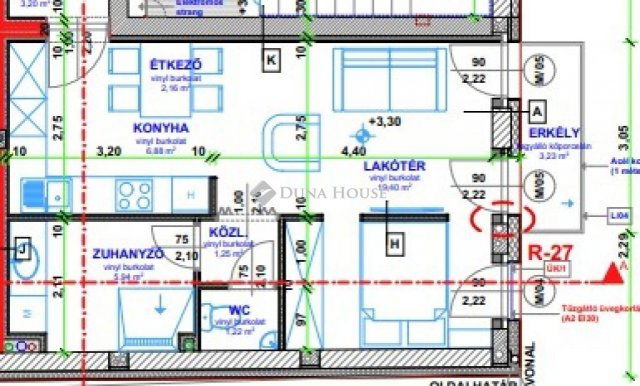 Eladó téglalakás, Szegeden 61.9 M Ft, 1 szobás