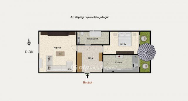 Eladó téglalakás, Budapesten, XIX. kerületben 49 M Ft