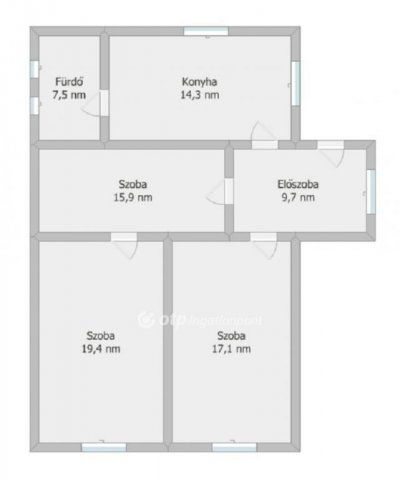 Eladó családi ház, Decsen 5.9 M Ft, 3 szobás