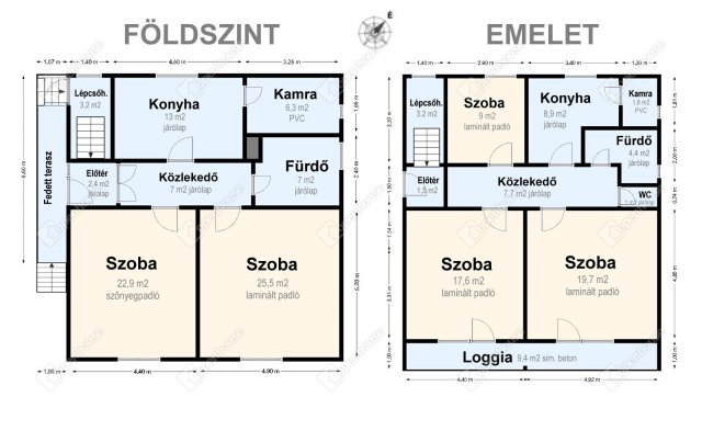 Eladó családi ház, Felsőzsolcán 57.9 M Ft, 5 szobás