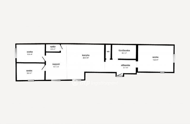 Eladó családi ház, Sajóbábonyon 22 M Ft, 3 szobás