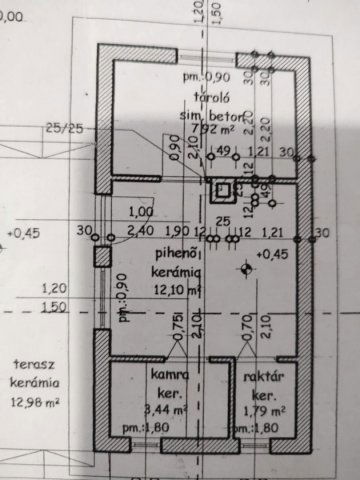 Eladó családi ház, Debrecenben 34 M Ft, 2 szobás