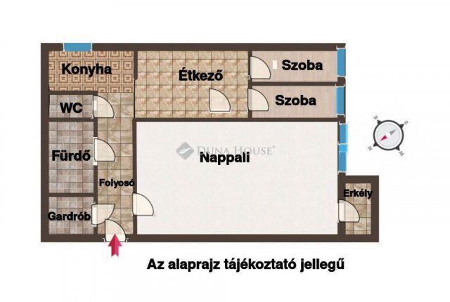 Eladó panellakás, Budapesten, XV. kerületben 65 M Ft, 3 szobás