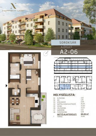 Eladó téglalakás, Budapesten, XXIII. kerületben 89.79 M Ft