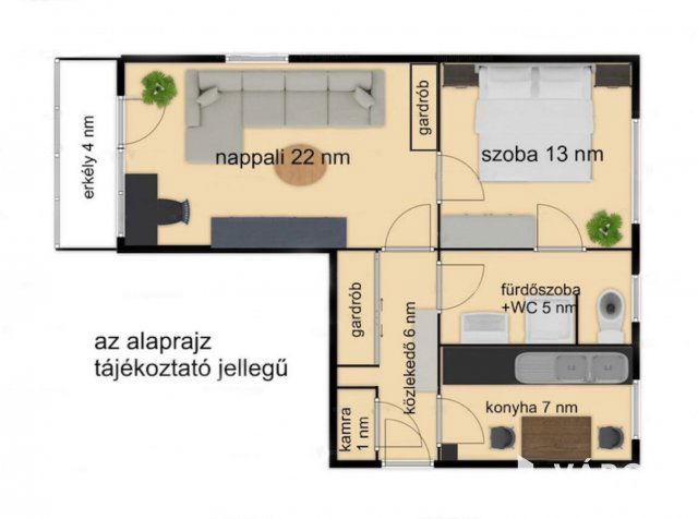 Eladó téglalakás, Gyulán 43.9 M Ft, 2 szobás