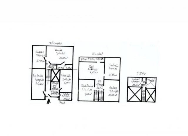 Eladó családi ház, Trizsen 9 M Ft, 1+3 szobás