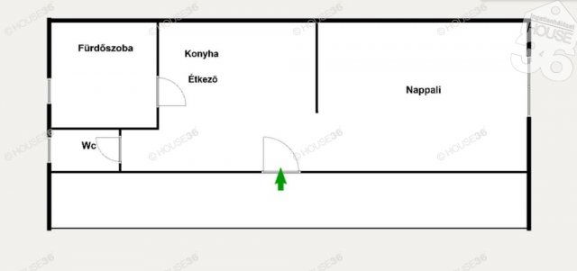 Eladó családi ház, Szabadszálláson 19.9 M Ft, 1 szobás