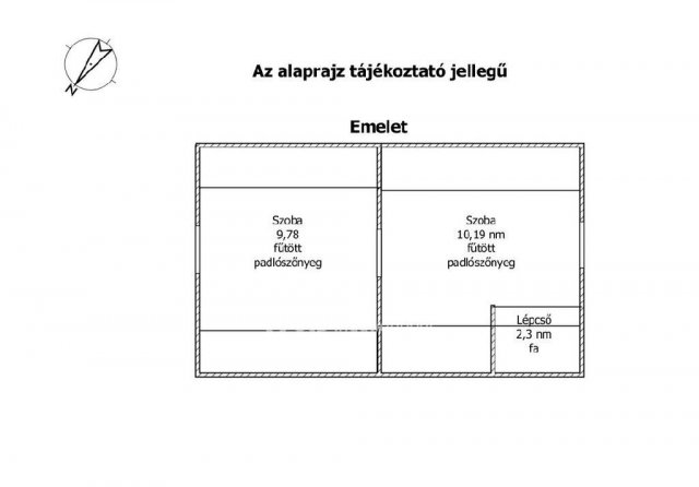 Eladó családi ház, Téten 11.9 M Ft, 1+2 szobás