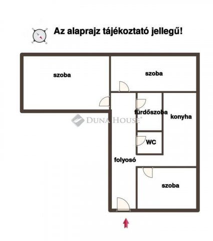 Eladó panellakás, Szegeden 62.5 M Ft, 3 szobás