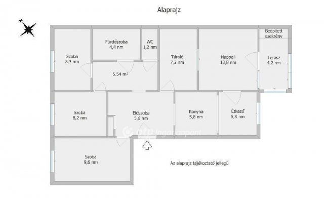 Eladó panellakás, Balatonfüreden 75 M Ft, 4 szobás