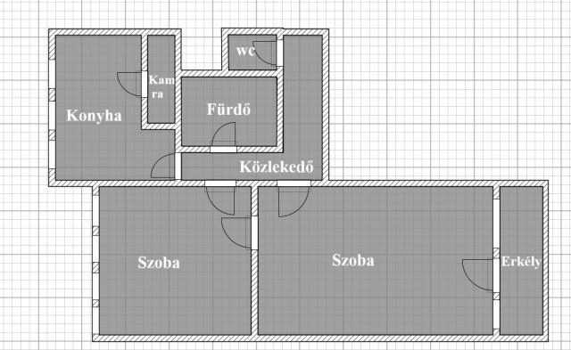 Eladó téglalakás, Kecskeméten 35.9 M Ft, 2 szobás