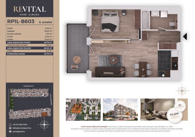 Eladó téglalakás, Budapesten, XI. kerületben, Fehérvári úton