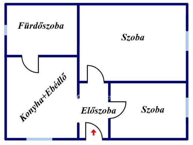 Eladó családi ház, Berettyóújfaluban 17 M Ft, 1+1 szobás