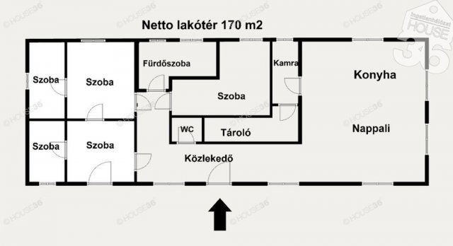 Eladó családi ház, Tiszaalpáron 25.9 M Ft, 5 szobás