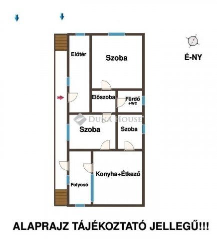 Eladó családi ház, Tápióságon 20 M Ft, 3 szobás