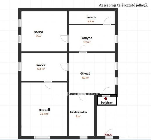 Eladó családi ház, Nagykőrösön 24 M Ft, 3 szobás