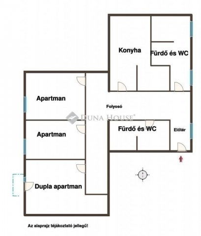 Eladó téglalakás, Budapesten, VIII. kerületben 82.9 M Ft