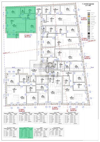 Eladó téglalakás, Cegléden 63.1 M Ft, 2 szobás