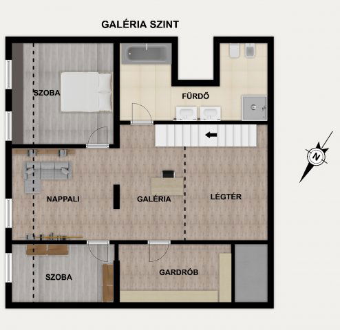 Kiadó téglalakás, albérlet, VI. kerületben, Bajza utcában