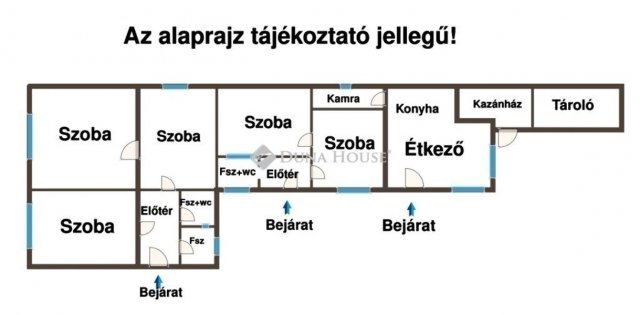 Eladó családi ház, Taksonyon 71 M Ft, 5 szobás