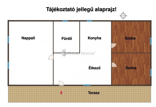 Eladó családi ház, Farmoson 37.427 M Ft, 3 szobás