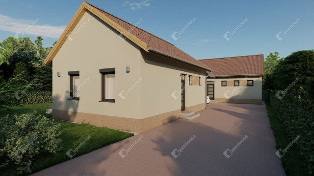 Eladó ikerház, Iszkaszentgyörgyön 64.9 M Ft, 3 szobás