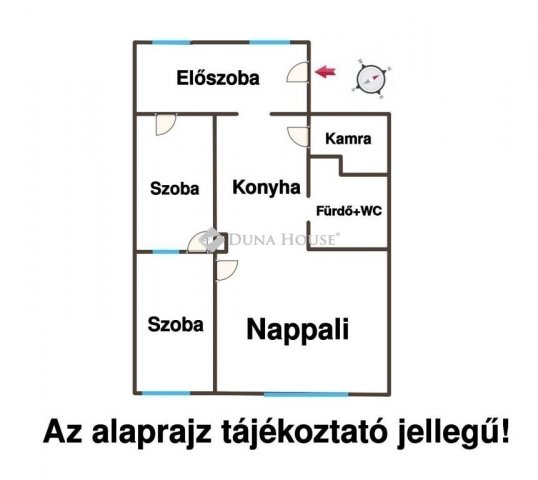 Eladó téglalakás, Budapesten, XX. kerületben 58 M Ft, 3 szobás