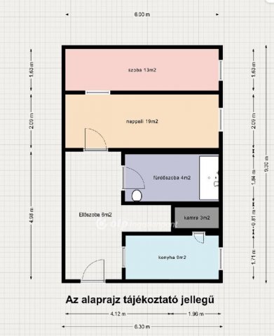 Eladó téglalakás, Dunaújvárosban 35.3 M Ft, 2 szobás