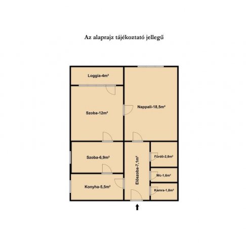 Eladó téglalakás, Budapesten, XV. kerületben 70 M Ft, 1+1 szobás